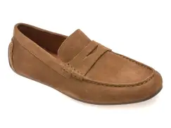 Mocasini ALDO maro, 14187292, din piele intoarsa imagine