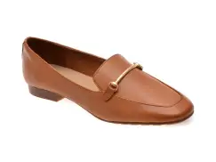 Mocasini ALDO maro, HARRIOT 210, din piele naturala imagine