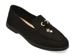 Mocasini ALDO negri, 14001861, din piele intoarsa imagine
