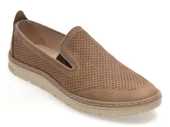 Mocasini BITE THE BULLET gri, NR203E, din nabuc imagine