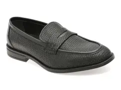 Mocasini BITE THE BULLET negri, 2822, din piele naturala imagine