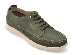 Mocasini CALLAGHAN verzi, 62200, din nabuc imagine