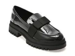 Mocasini casual ALDO negri, 13673307, din piele ecologica imagine