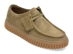 Mocasini CLARKS kaki, TORHLO, din piele intoarsa imagine