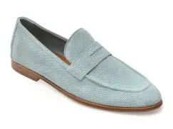 Mocasini eleganti ALDO albastri, 13963721, din piele intoarsa imagine