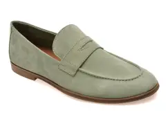 Mocasini eleganti ALDO kaki, JOURNEY 331, din nabuc imagine