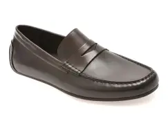 Mocasini eleganti ALDO maro, 14187291, din piele naturala imagine