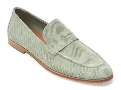 Mocasini eleganti ALDO verzi, 13963719, din piele intoarsa imagine