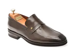Mocasini eleganti LE COLONEL maro, 48797, din piele naturala imagine