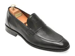 Mocasini eleganti LE COLONEL negri, 484116, din piele naturala imagine