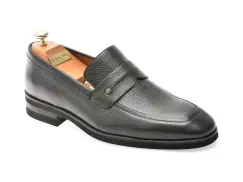 Mocasini eleganti LE COLONEL negri, 48797, din piele naturala imagine