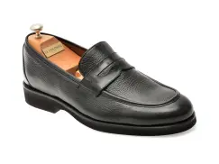 Mocasini eleganti LE COLONEL negri, 48876, din piele naturala imagine