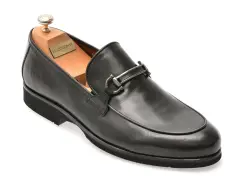 Mocasini eleganti LE COLONEL negri, 62214, din piele naturala imagine