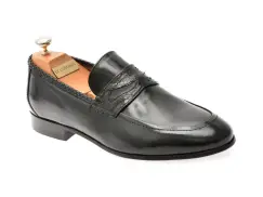 Mocasini eleganti LE COLONEL negri, 65926, din piele naturala imagine
