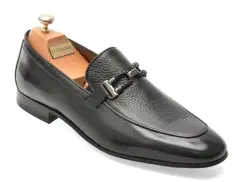 Mocasini eleganti LE COLONEL negri, 70335, din piele naturala imagine