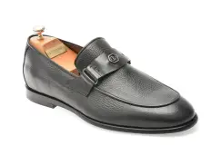 Mocasini eleganti LE COLONEL negri, 72709, din piele naturala imagine