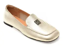 Mocasini EPICA aurii, 6926006, din piele naturala imagine