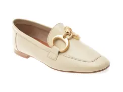 Mocasini EPICA gri, 58, din piele naturala imagine