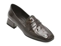 Mocasini EPICA maro, DA7034, din piele naturala lacuita imagine