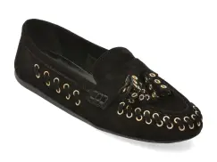 Mocasini EPICA negri, 65, din piele intoarsa imagine