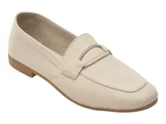 Mocasini FLAVIA PASSINI albi, LT1, din piele naturala imagine