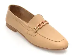 Mocasini FLAVIA PASSINI bej, CB4, din piele naturala imagine