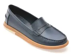 Mocasini FLAVIA PASSINI bleumarin, 24101, din piele naturala imagine