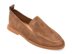 Mocasini FLAVIA PASSINI maro, 1197G19, din piele intoarsa imagine