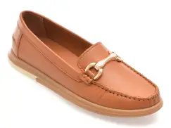 Mocasini FLAVIA PASSINI maro, 24103, din piele naturala imagine