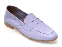 Mocasini FLAVIA PASSINI mov, SP14, din piele naturala imagine