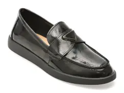 Mocasini FLAVIA PASSINI negri, 36828, din piele naturala lacuita imagine