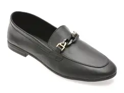 Mocasini FLAVIA PASSINI negri, CB4, din piele naturala imagine