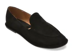 Mocasini FLAVIA PASSINI negri, HZY53, din material textil imagine