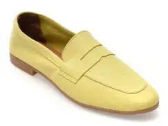 Mocasini FLAVIA PASSINI verzi, SP14, din piele naturala imagine