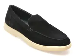 Mocasini GEOX bleumarin, U55LAD, din piele intoarsa imagine