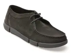 Mocasini GEOX gri, U4646B, din piele intoarsa imagine