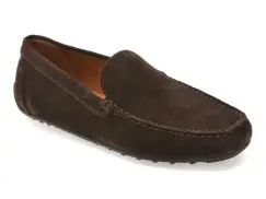 Mocasini GEOX maro, U653KC, din piele intoarsa imagine