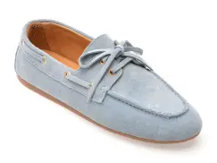 Mocasini GRYXX albastri, 1K00652, din piele naturala imagine