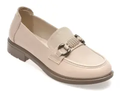 Mocasini GRYXX bej, 3778516, din piele naturala imagine