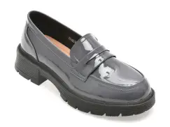 Mocasini GRYXX bleumarin, 18079, din piele naturala lacuita imagine