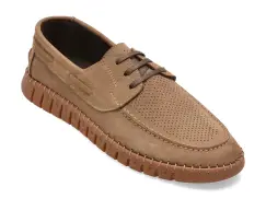 Mocasini GRYXX gri, 7402005, din nabuc imagine