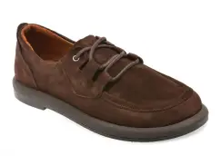Mocasini GRYXX maro, 1612900, din piele intoarsa imagine