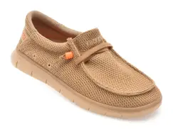 Mocasini GRYXX maro, 40083, din material textil imagine