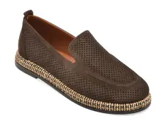Mocasini GRYXX maro, 481264, din piele intoarsa imagine