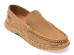 Mocasini GRYXX maro, M25Y16, din nabuc imagine