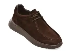 Mocasini GRYXX maro, QS845, din piele intoarsa imagine