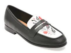 Mocasini GRYXX negri, 1169D16, din piele naturala imagine