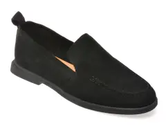 Mocasini GRYXX negri, 1197G19, din piele intoarsa imagine