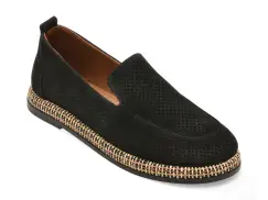 Mocasini GRYXX negri, 481264, din piele intoarsa imagine