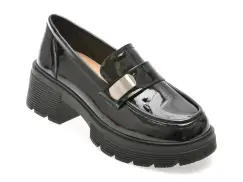 Mocasini GRYXX negri, 88178, din piele naturala imagine